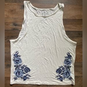 AEO Embroidered Tank Top
